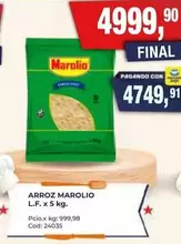 Marolio - ARROZ L.F. x 5 kg.