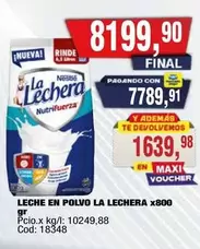 La Lechera - LECHE EN POLVO LA LECHERA x800 gr