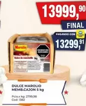 Marolio - Dulce de membrillo