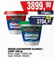 Casancrem - QUESO CASANCREM CLASICO