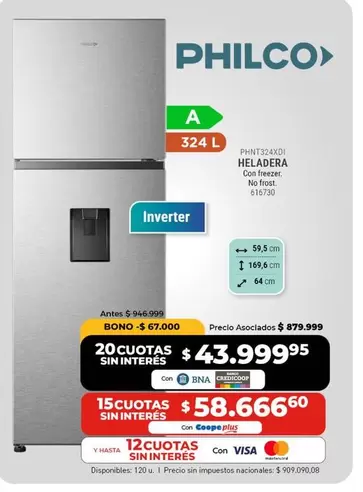 Philco - HELADERA