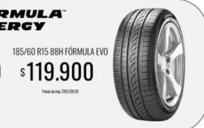 185/60 R15 88H FÓRMULA EVO