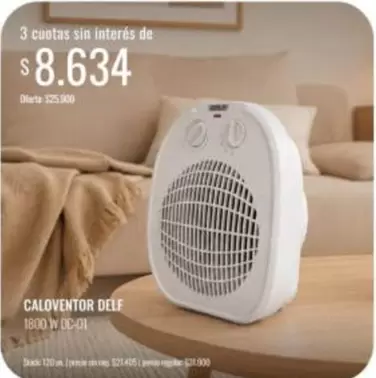 CALOVENTOR 1800 W DC-01