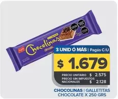 Chocolinas - Galletitas Chocolate