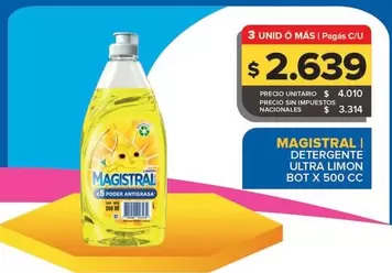 Magistral - Detergente Ultra Limon