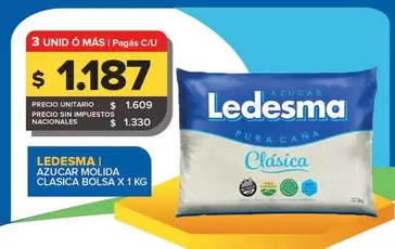 Ledesma - Azucar Molida Clasica
