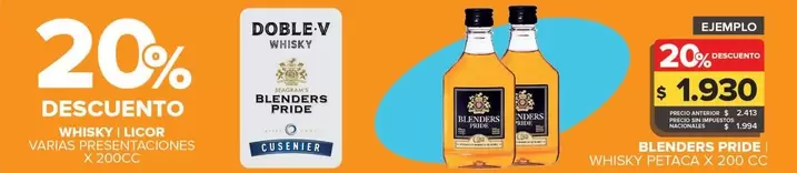 Blenders Pride - Whisky Petaca