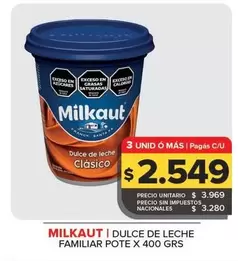Milkaut - Dulce De Leche 