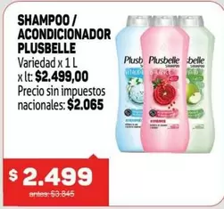 Plusbelle - SHAMPOO / ACONDICIONADOR