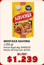 Savora - Mostaza