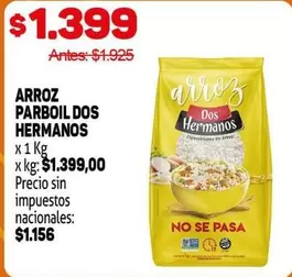 Dos Hermanos - ARROZ PARBOIL DOS HERMANOS