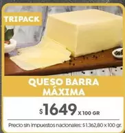 Máxima - QUESO BARRA MÁXIMA