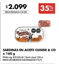 X$ - SARDINAS EN ACEITE