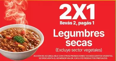 Legumbres secas