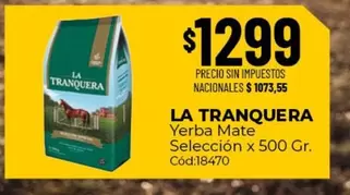 La Tranquera - Yerba Mate Selección