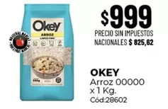 Okey - Arroz Largo Fino