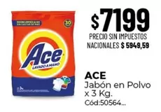 Ace - Jabón en Polvo