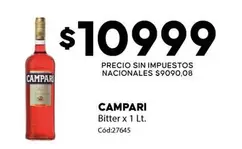 Campari - Bitter x 1 Lt. Cód:27645