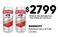 Smirnoff - Aperitivo Lata