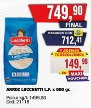 Lucchetti - ARROZ L.F.