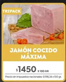 X$ - JAMÓN COCIDO