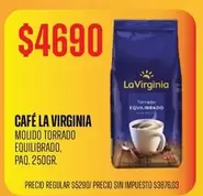 La Virginia - CAFÉ MOLIDO TORRADO EQUILIBRADO