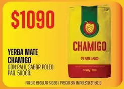 Chamigo - YERBA MATE