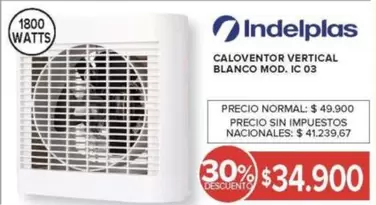 CALOVENTOR VERTICAL BLANCO MOD. IC 03