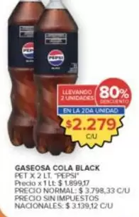 Pepsi - GASEOSA COLA BLACK