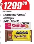 Rumba - Galleta  / Sonrisa / Merenegada
