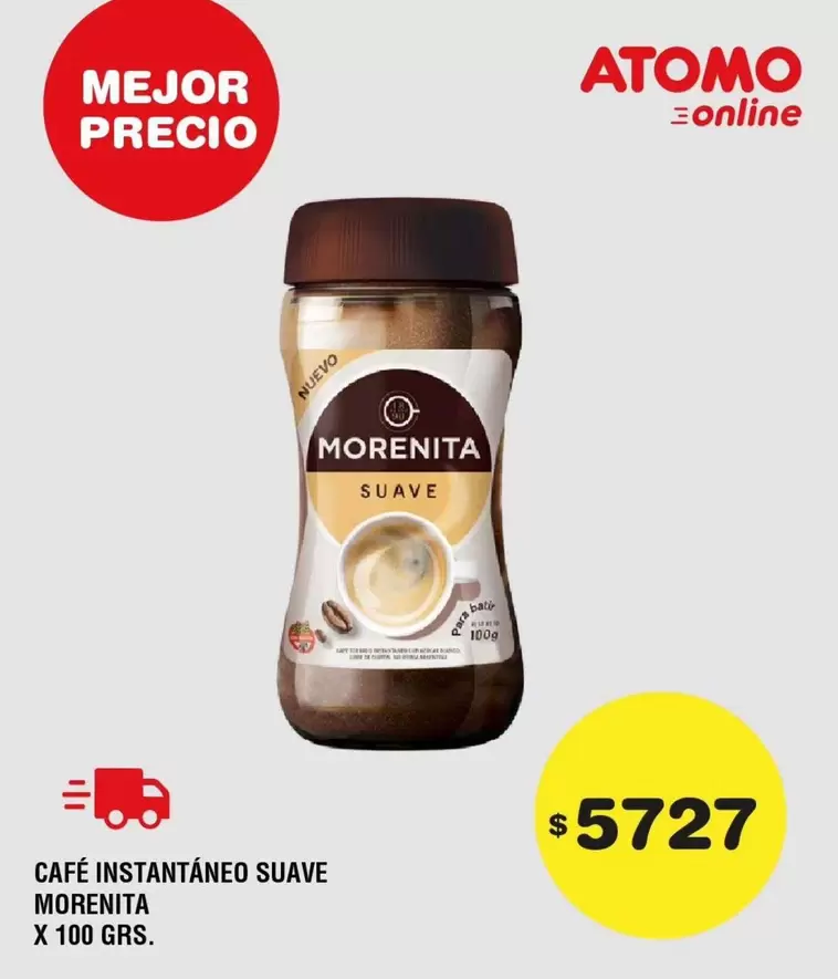 Morenita - CAFÉ INSTANTÁNEO SUAVE