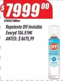 Off - Repelente Invisible Everyd