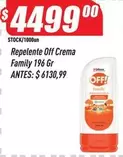 Off - Repelente Crema Family