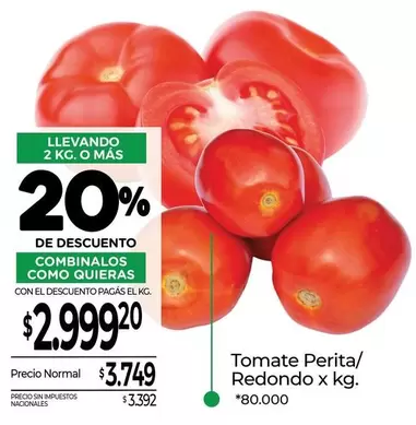 Redondo - Tomate Perita