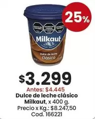 Milkaut - Dulce de leche clásico