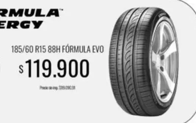 185/60 R15 88H FÓRMULA EVO