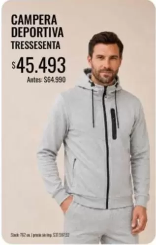 CAMPRA DEPORTIVA TRESSESENTA