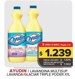 Ayudin - Lavandina Multisup Lavanda