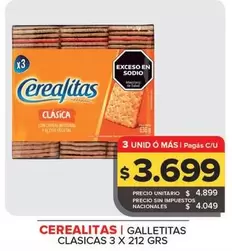 Cerealitas - Galletitas Clasicas