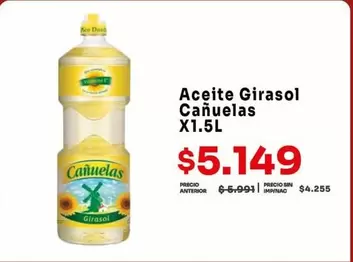 cañuelas - Aceite Girasol