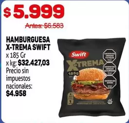 Swift - HAMBURGUESA X-TREMA