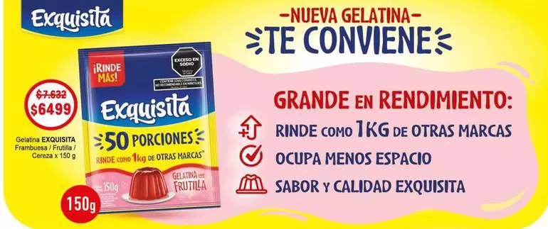 Exquisita - Gelatina