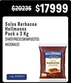 Hellmann's - Salsa Barbacoa