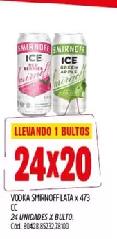 Smirnoff - VODKA SMIRNOFF LATA