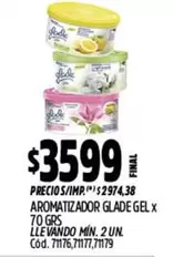 Glade - AROMATIZADOR GLADE GEL