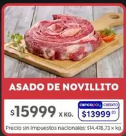 X$ - ASADO DE NOVILLITO