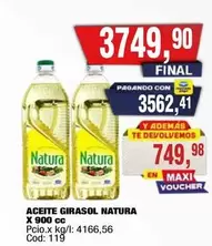 Natura - ACEITE GIRASOL