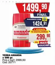 Amanda - YERBA AMANDA