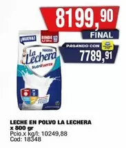 La Lechera - LECHE EN POLVO