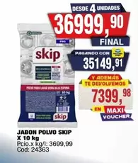 Skip - JABON POLVO SKIP X 10 kg